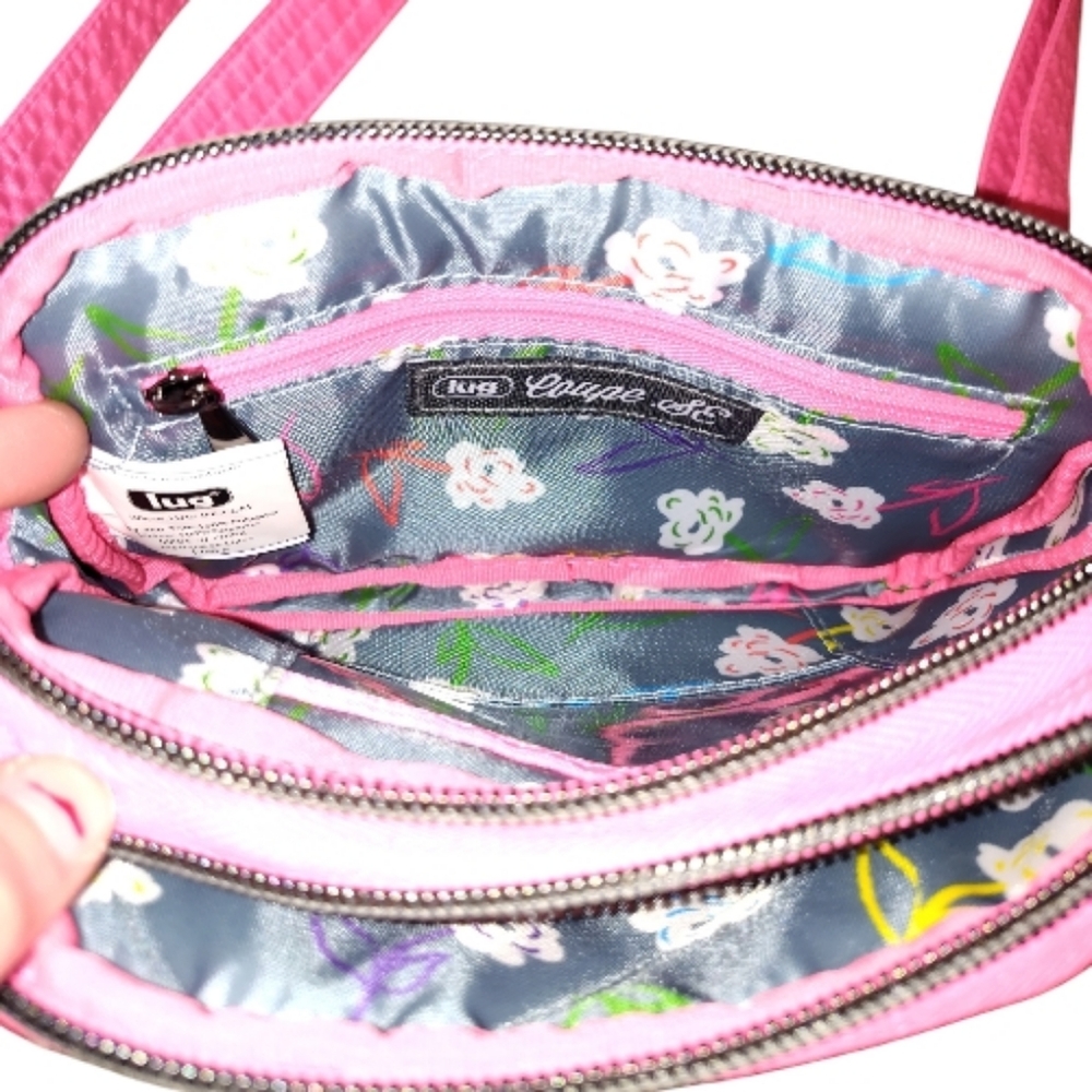 Lug Coupe SE Convertible Crossbody Bag β Magenta - Picture 8 of 11